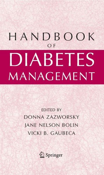 Produktbild: Handbook of Diabetes Management