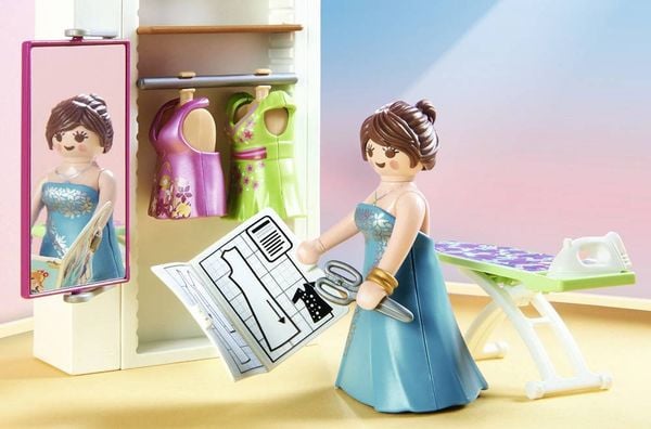 Produktbild: PLAYMOBIL® 70208 Schlafzimmer mit Nähecke