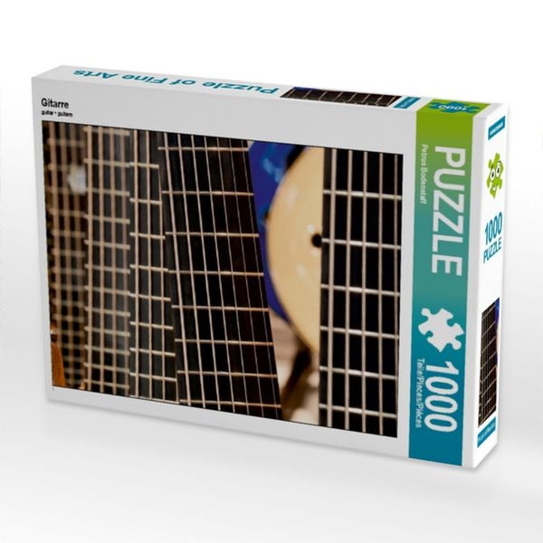 CALVENDO Puzzle Gitarre | 1000 Teile Lege-Größe 64x48cm Foto-Puzzle für glückliche Stunden