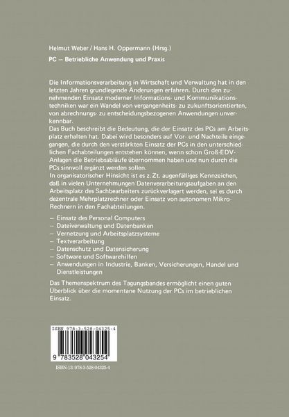 Produktbild: PC &mdash; Betriebliche Anwendung und Praxis