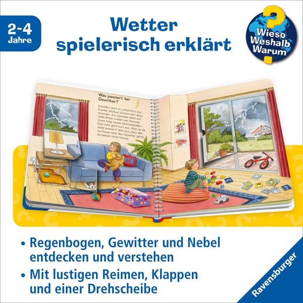Produktbild: Wieso? Weshalb? Warum? junior, Band 47 - Sonne, Wind und Regen