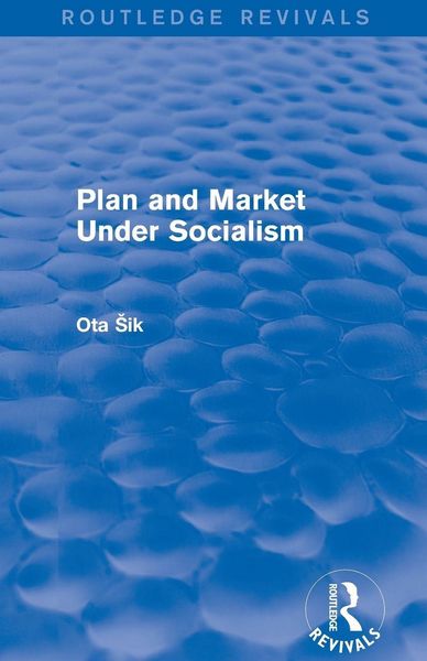 Produktbild: Plan and Market Under Socialism