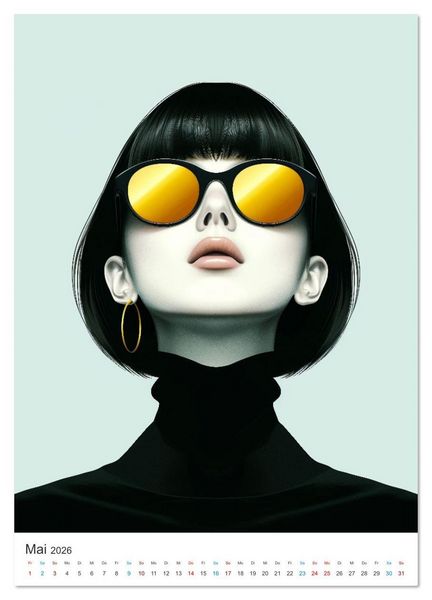 Produktbild: Fashion im Pop-Art (Wandkalender 2026 DIN A3 hoch), CALVENDO Monatskalender