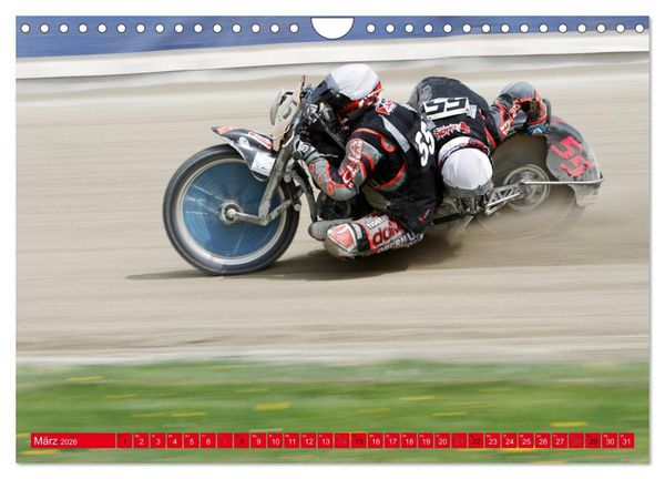 Produktbild: Speedway Sandbahn (Wandkalender 2026 DIN A4 quer), CALVENDO Monatskalender