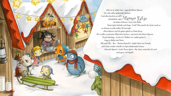 Produktbild: Die kleine Spinne Widerlich - Wundervolle Winterzeit