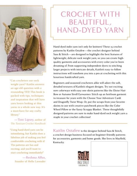 Produktbild: The Art of Crochet with Sock Weight Yarn