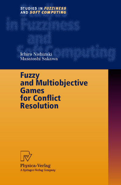 Produktbild: Fuzzy and Multiobjective Games for Conflict Resolution