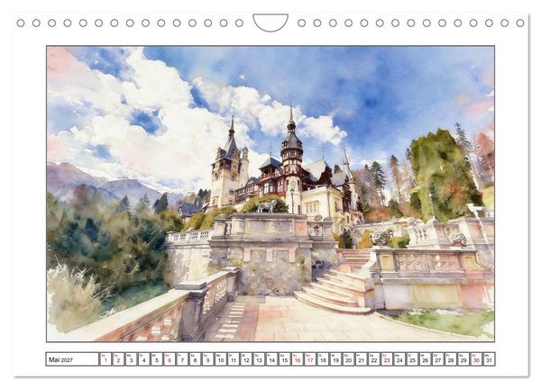 Produktbild: Rum&auml;nien - Vielfalt und Authentizit&auml;t (Wandkalender 2027 DIN A4 quer), CALVENDO Monatskalender