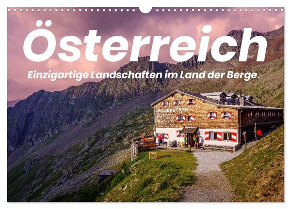 Produktbild: &Ouml;sterreich - Einzigartige Landschaften im Land der Berge. (Wandkalender 2026 DIN A3 quer), CALVENDO Monatskalender