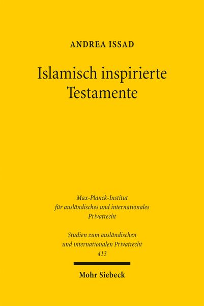 Produktbild: Islamisch inspirierte Testamente