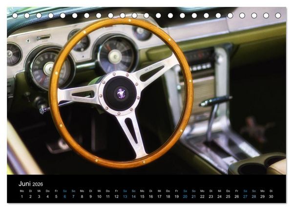 Produktbild: CLASSIC COCKPITS - Funktionale Kunstwerke aus einer anderen Zeit (Tischkalender 2026 DIN A5 quer), CALVENDO Monatskalender