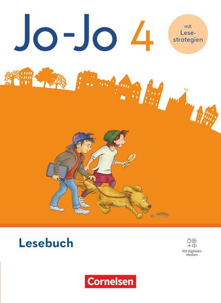 Produktbild: Jo-Jo Lesebuch 4. Schuljahr - Allgemeine Ausgabe 2024 - Lesebuch mit Lesestrategien-Karte, Lernspurenheft und