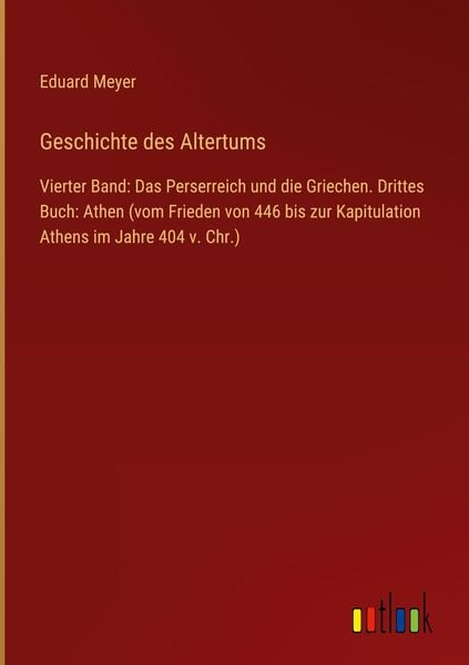Produktbild: Geschichte des Altertums