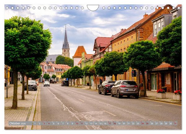 Produktbild: Ein Blick auf Leinefelde-Worbis (Wandkalender 2026 DIN A4 quer), CALVENDO Monatskalender