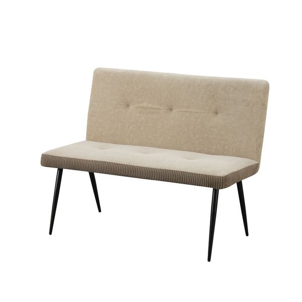 HTI-Living Bank Joschka 2 Sitzer Taupe Bank Joschka 2 Sitzer Taupe