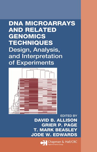 Produktbild: DNA Microarrays and Related Genomics Techniques