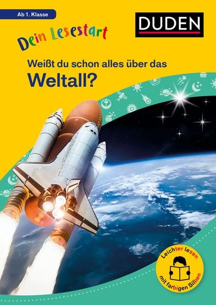 Dein Lesestart: Weißt du schon alles über das Weltall? Ab 1. Klasse, Gebundene Ausgabe von Helen Seeberg, Duden ein Imprint von Cornelsen Verlag GmbH,