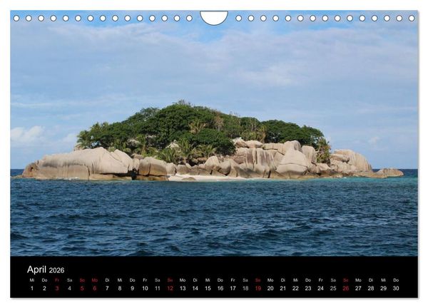 Produktbild: Seychellen (Wandkalender 2026 DIN A4 quer), CALVENDO Monatskalender