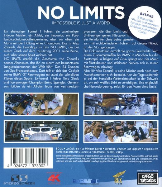 Produktbild: No Limits - Impossible is just a word