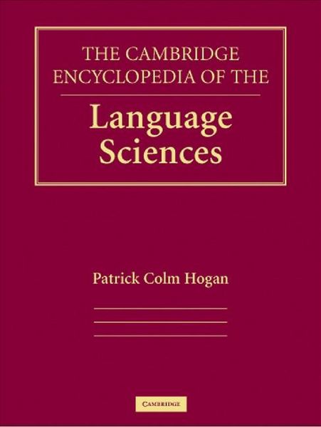 Produktbild: Cambridge Encyclopedia of the Language Sciences