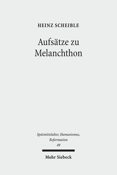 Produktbild: Aufs&auml;tze zu Melanchthon