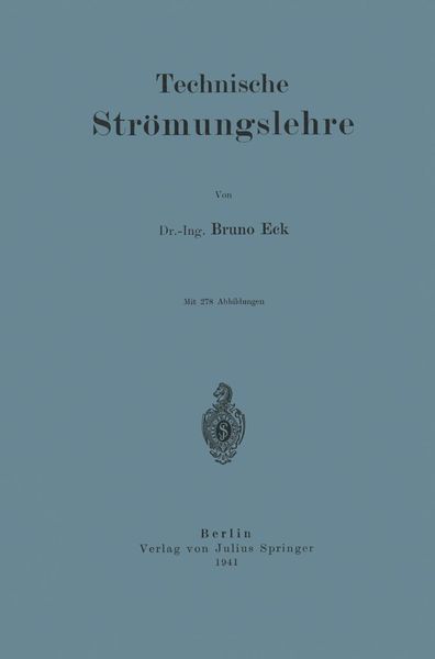 Produktbild: Technische Str&ouml;mungslehre