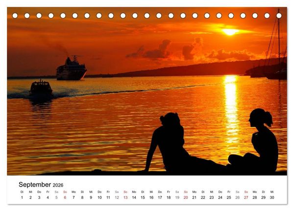 Produktbild: Expeditions-Kreuzfahrten MS BREMEN und MS HANSEATIC (Tischkalender 2026 DIN A5 quer), CALVENDO Monatskalender