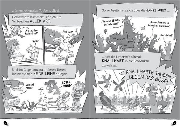 Produktbild: Knallharte Tauben lassen die Katze aus dem Sack (Band 5)