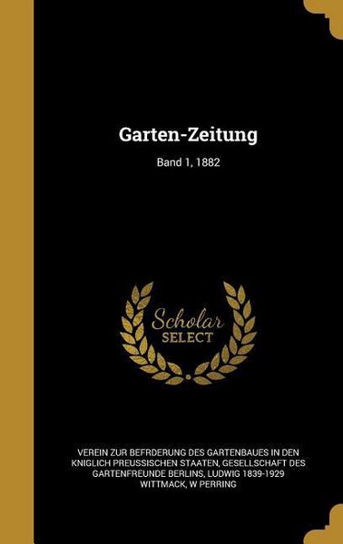 Produktbild: Garten-Zeitung; Band 1, 1882