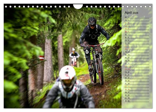 Produktbild: Downhill Moments (Wandkalender 2026 DIN A4 quer), CALVENDO Monatskalender