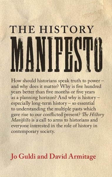 Produktbild: History Manifesto