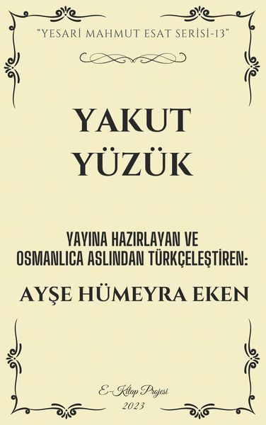 Produktbild: Yakut Y&uuml;z&uuml;k