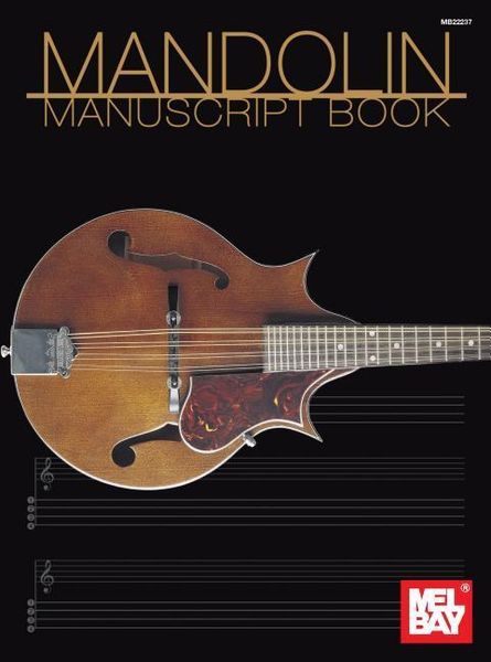 Produktbild: Mel Bay Publications, I: Mandolin Manuscript Book