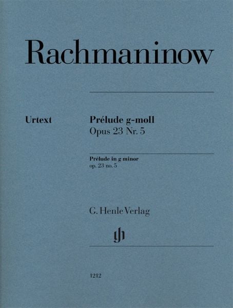 Produktbild: Sergej Rachmaninow - Pr&eacute;lude g-moll op. 23 Nr. 5