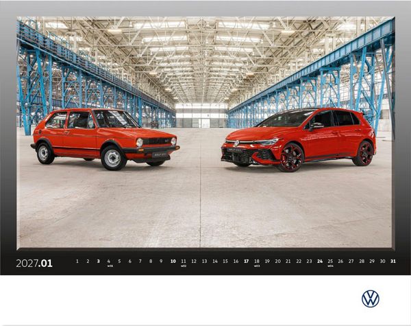 Produktbild: VW Golf GTI Calendar 2027