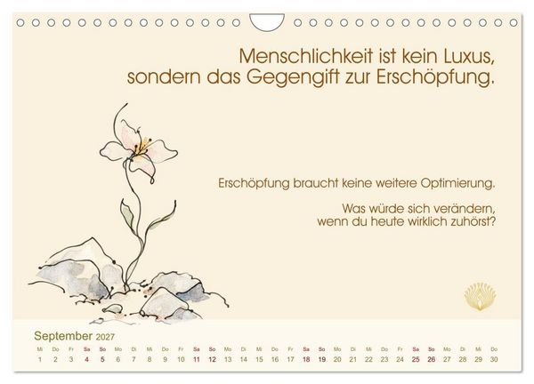 Produktbild: Arbeit ist Beziehung (Wandkalender 2027 DIN A4 quer), CALVENDO Monatskalender