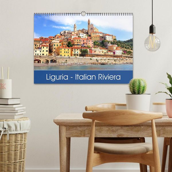 Produktbild: Liguria - Italian Riviera (Wall Calendar 2026 DIN A3 landscape), CALVENDO 12 Month Wall Calendar