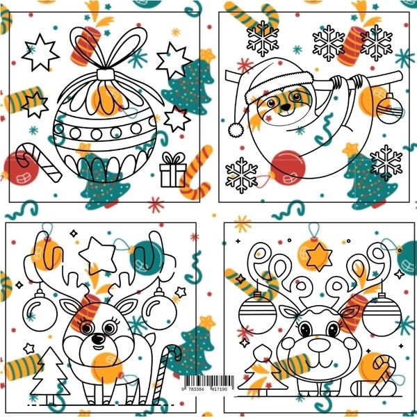 Produktbild: Joyful Christmas Coloring Adventure