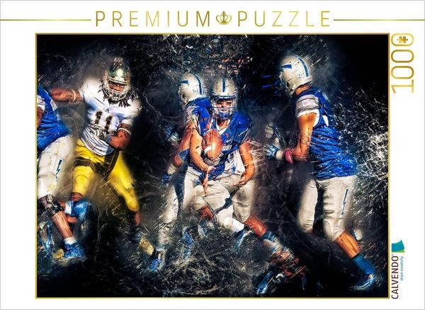 CALVENDO Puzzle American Football - so cool | 1000 Teile Lege-Größe 64x48cm Foto-Puzzle für glückliche Stunden, Sonstige von , Calvendo Puzzle,