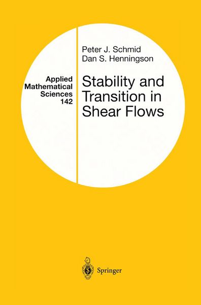 Produktbild: Stability and Transition in Shear Flows