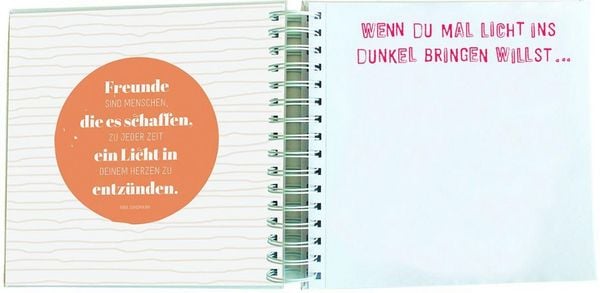 Produktbild: Wenn-Buch f&uuml;r dich: An dich gedacht, f&uuml;r dich gemacht