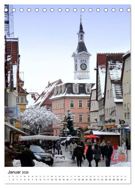 Produktbild: Ostalb im Fokus (Tischkalender 2026 DIN A5 hoch), CALVENDO Monatskalender