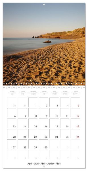 Produktbild: H&eacute;rault Cap d'Agde (Calendrier mural carr&eacute; 2026 30x30 cm) Calendrier double avec une page pour vos prises de notes