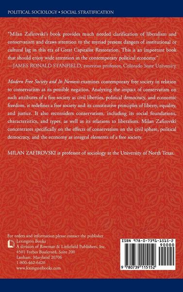 Produktbild: Modern Free Society and Its Nemesis