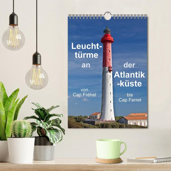 Produktbild: Leuchtt&uuml;rme an der Atlantikk&uuml;ste (Wandkalender 2026 DIN A4 hoch), CALVENDO Monatskalender