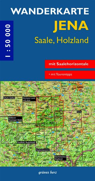 Produktbild: Wanderkarte Jena, Saale, Holzland