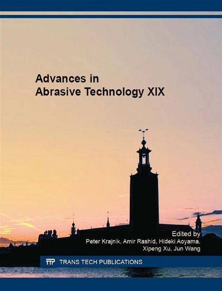 Produktbild: Advances in Abrasive Technology XIX