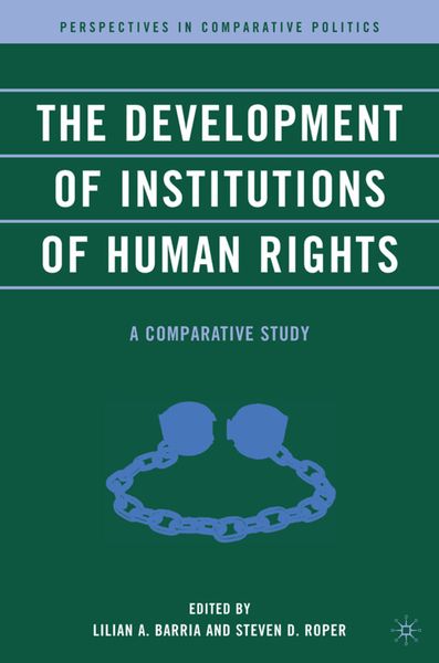 Produktbild: The Development of Institutions of Human Rights