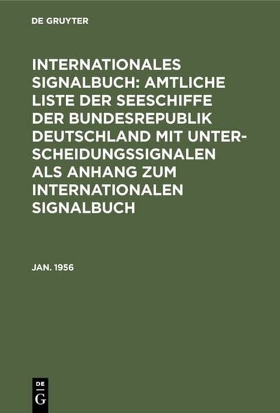 Produktbild: Jan. 1956
