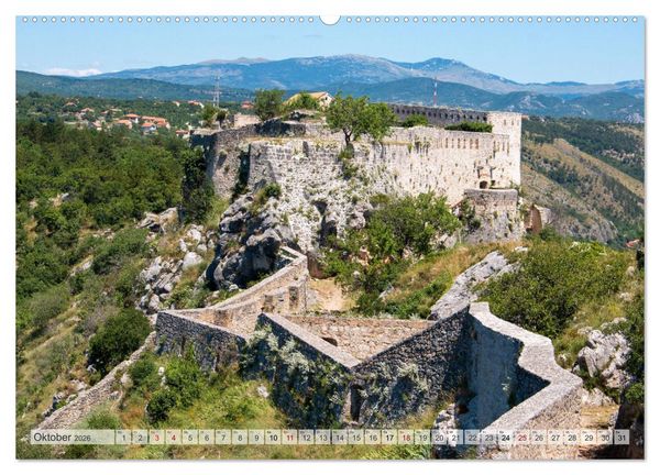 Produktbild: Kroatien - Zauberhaftes &Scaron;ibenik-Knin (hochwertiger Premium Wandkalender 2026 DIN A2 quer), Kunstdruck in Hochglanz